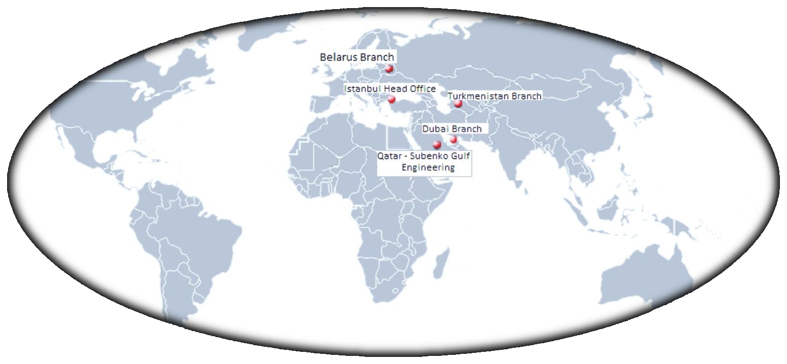 KOCA regional offices map